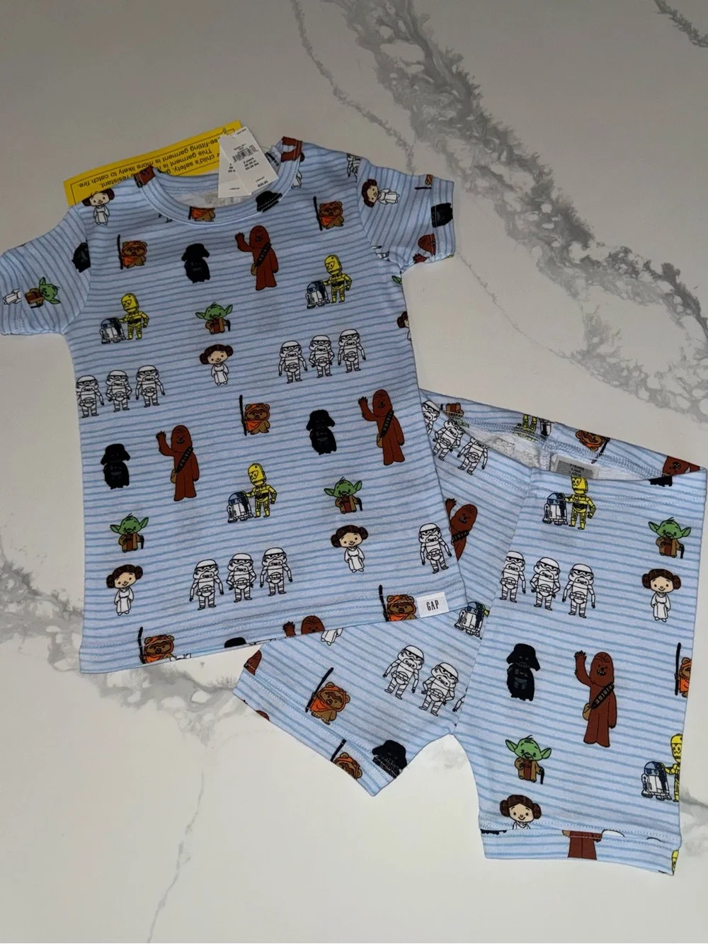 GAP Toddler Boys Star Wars Cotton Pajama Set 3T